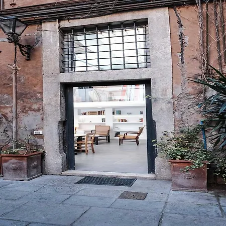 شقة Ancient Trastevere Vespa Loft روما